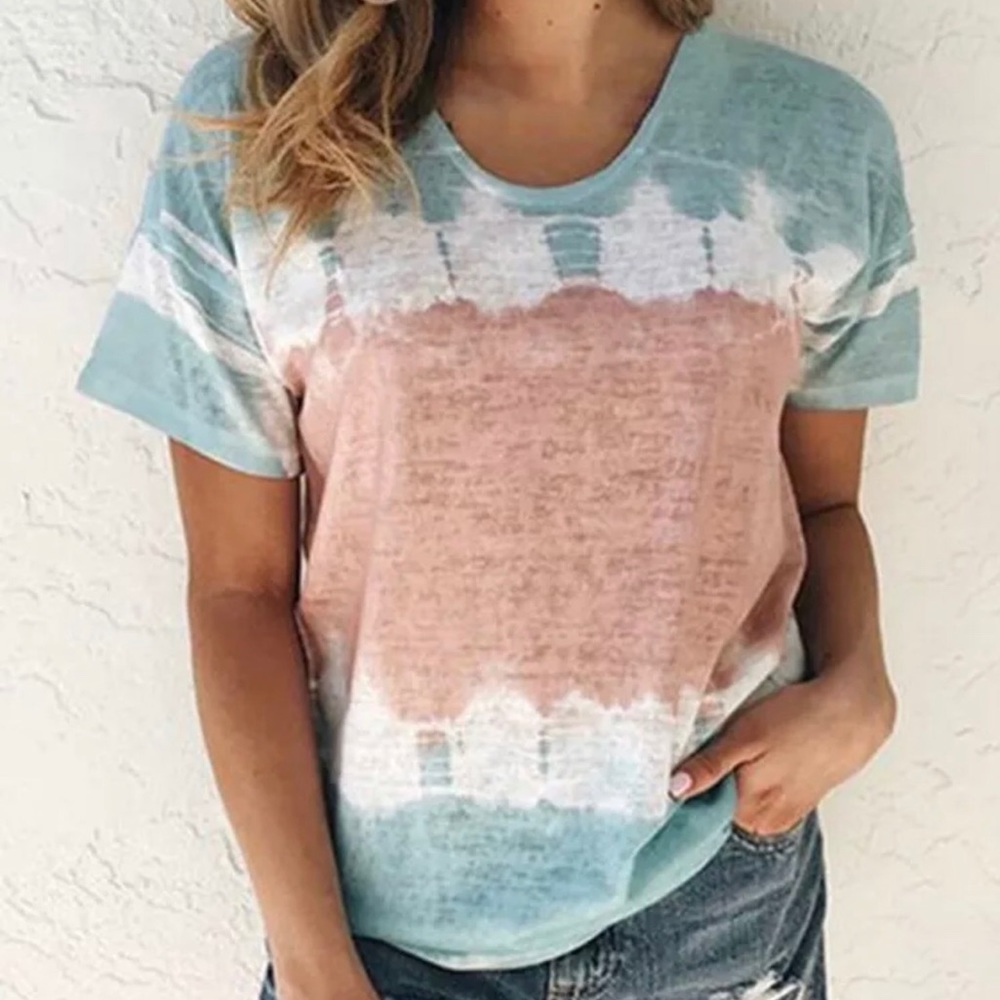 Boho Floral Summer Tee.